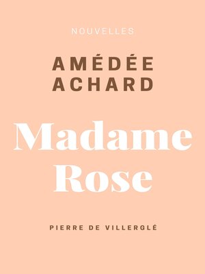 cover image of Madame Rose